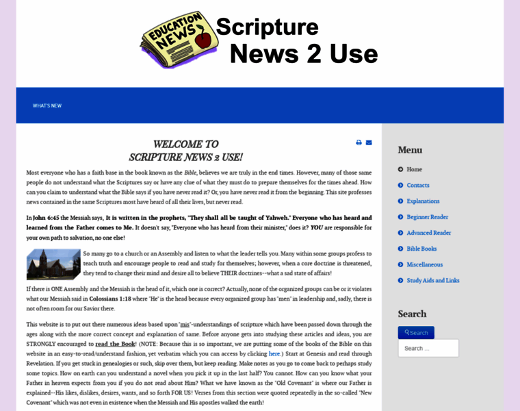 Scripturenews2use.org thumbnail