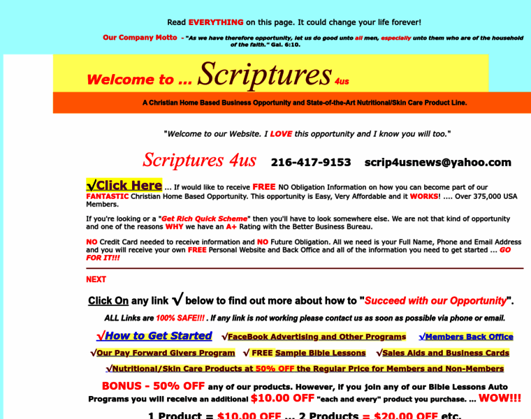 Scriptures4us.com thumbnail
