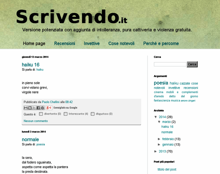 Scrivendo.it thumbnail