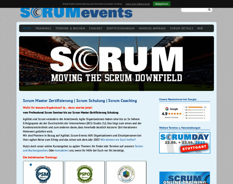 Scrum-events.de thumbnail