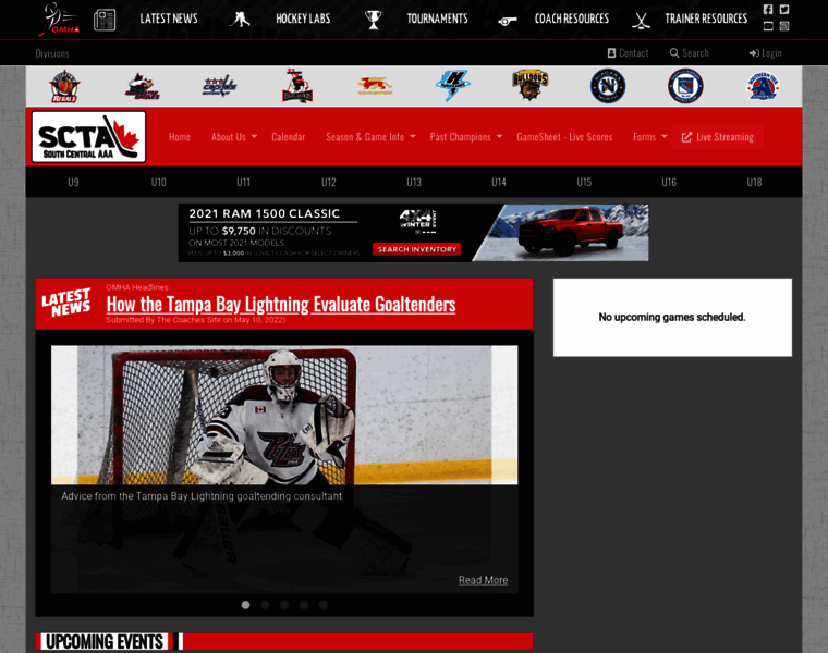 Sctahockey.com thumbnail