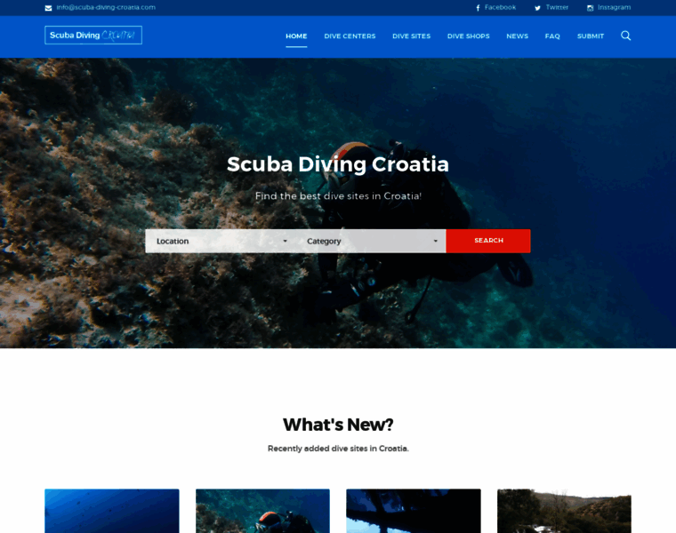 Scuba-diving-croatia.com thumbnail