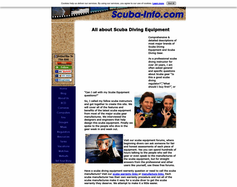 Scuba-info.com thumbnail