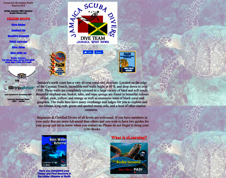 Scuba-jamaica.com thumbnail