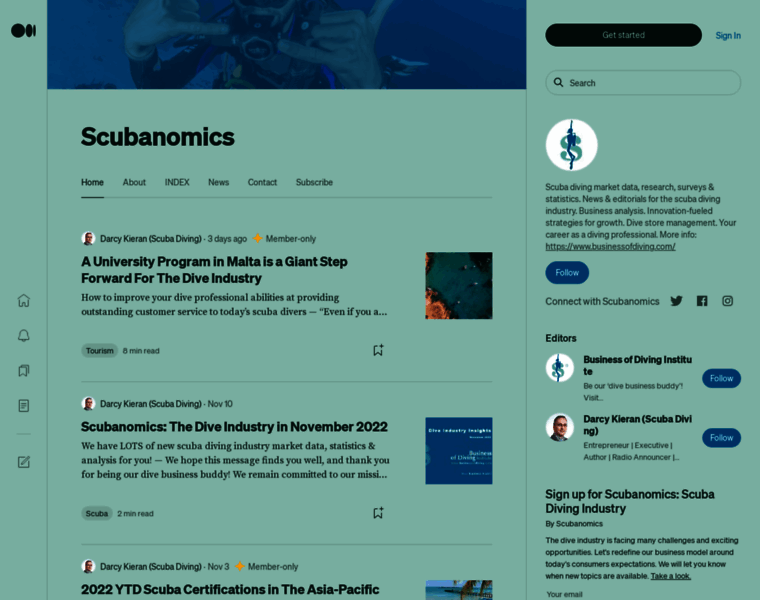 Scubanomics.com thumbnail