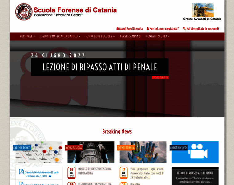 Scuolaforensecatania.com thumbnail
