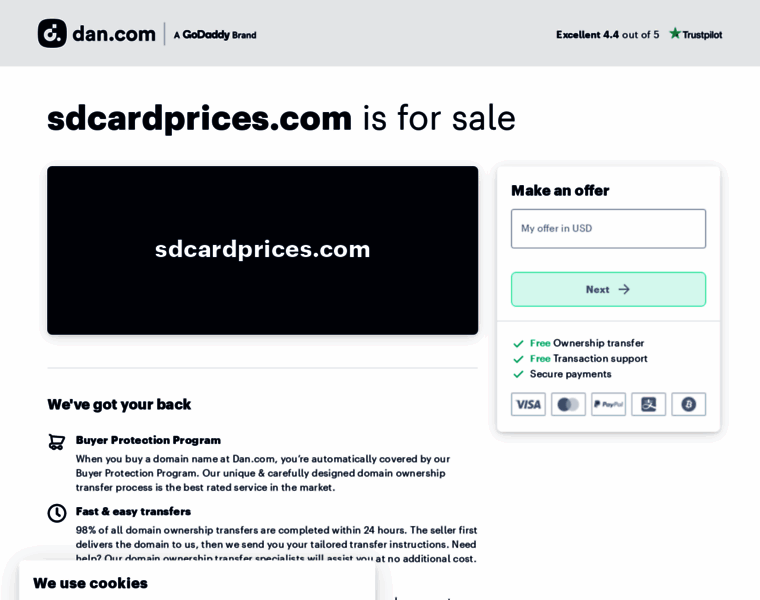 Sdcardprices.com thumbnail