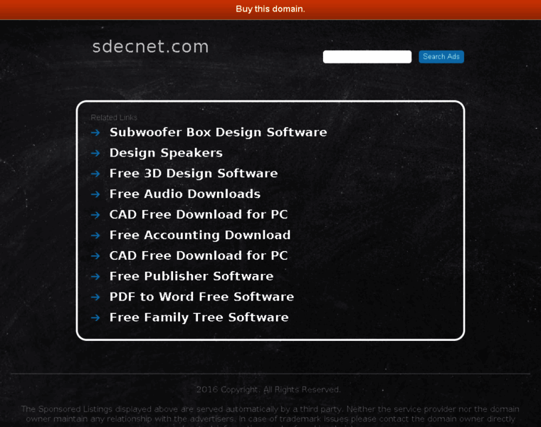 Sdecnet.com thumbnail