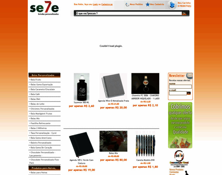 Se7ebrindes.com.br thumbnail