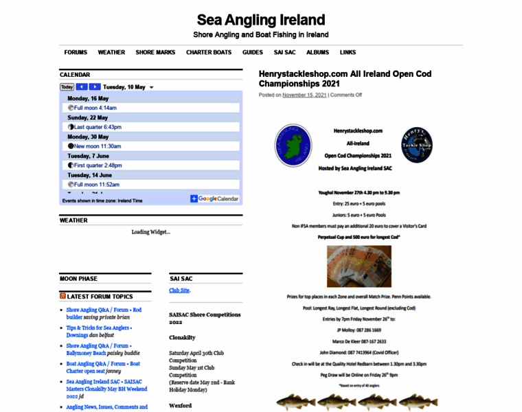 Sea-angling-ireland.org thumbnail