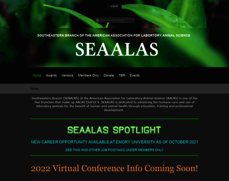 Seaalas.org thumbnail