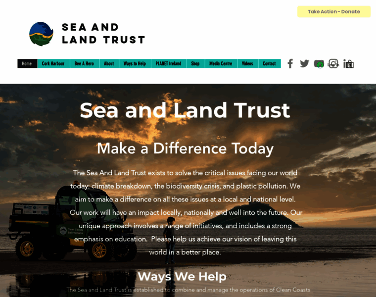Seaandlandtrust.org thumbnail