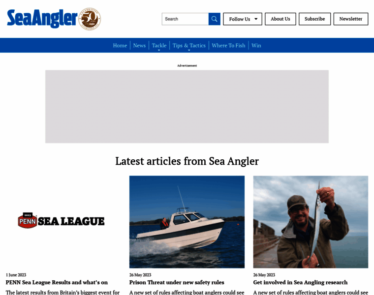 Seaangler.co.uk thumbnail