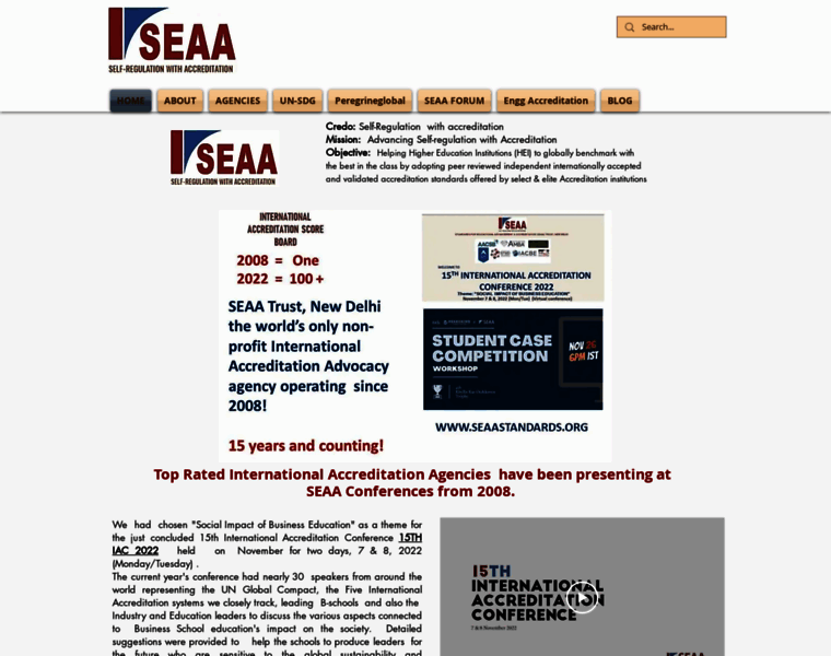 Seaastandards.org thumbnail