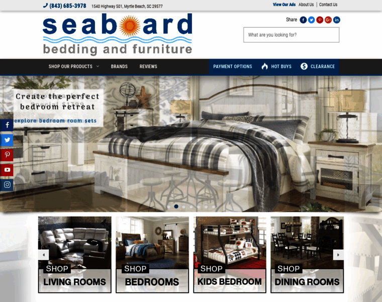 Seaboardbedding.com thumbnail