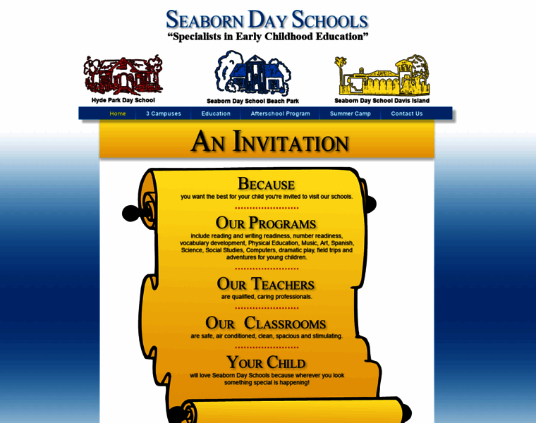 Seaborndayschools.com thumbnail
