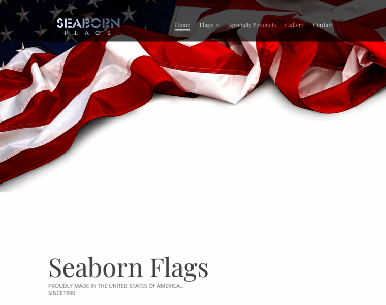 Seabornflags.com thumbnail