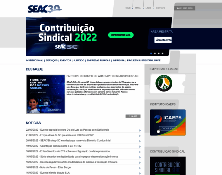 Seac-sc.org.br thumbnail