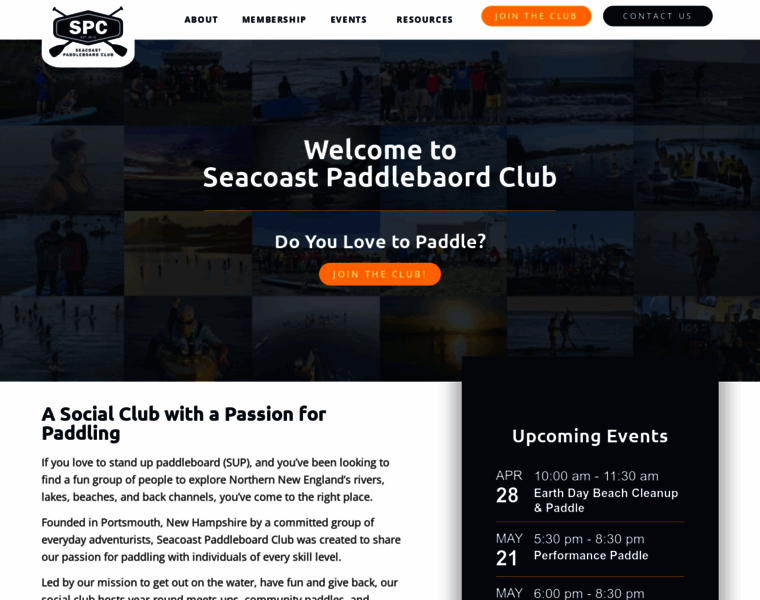 Seacoastpaddleboardclub.com thumbnail