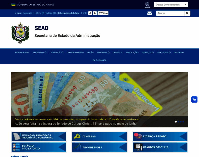 Sead.ap.gov.br thumbnail