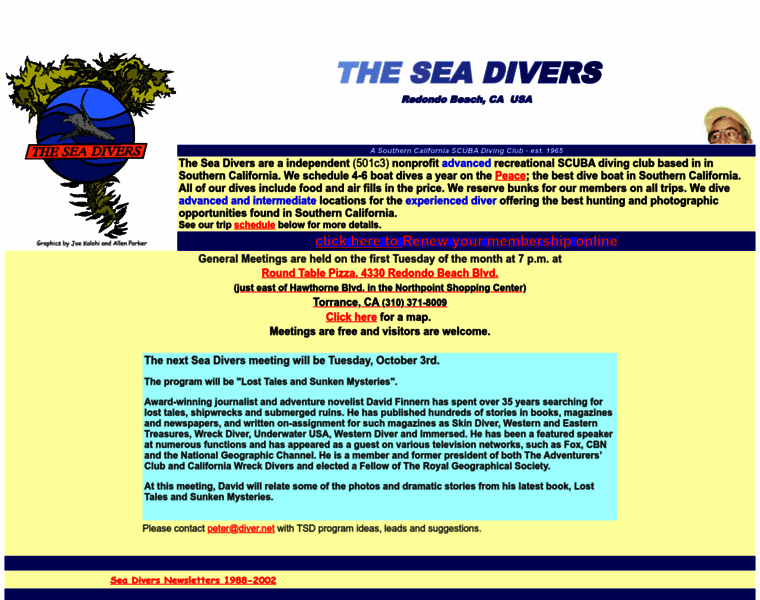 Seadivers.org thumbnail