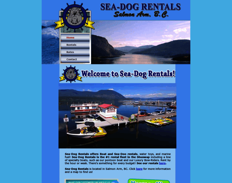 Seadogrentals.com thumbnail