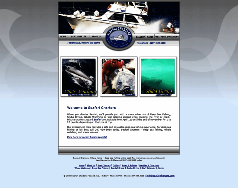 Seafaricharters.com thumbnail