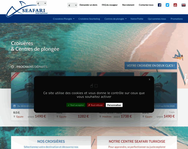 Seafaridiving.fr thumbnail