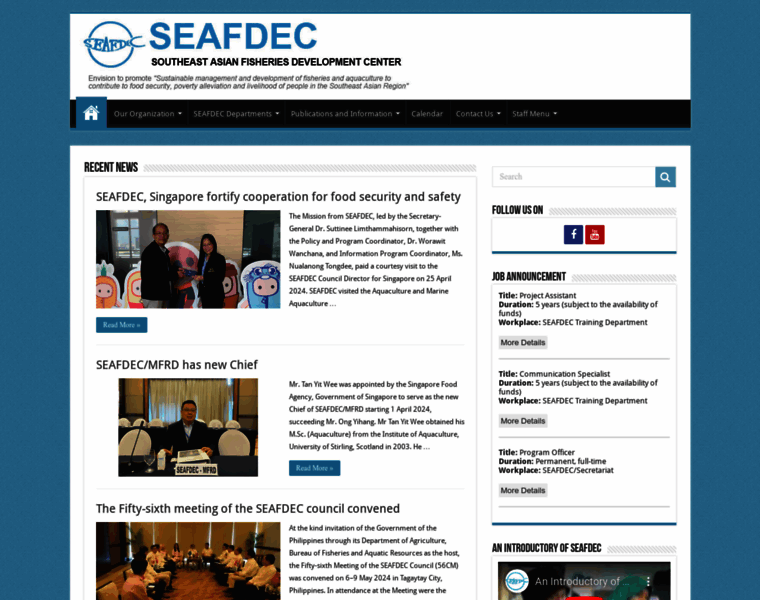 Seafdec.org thumbnail
