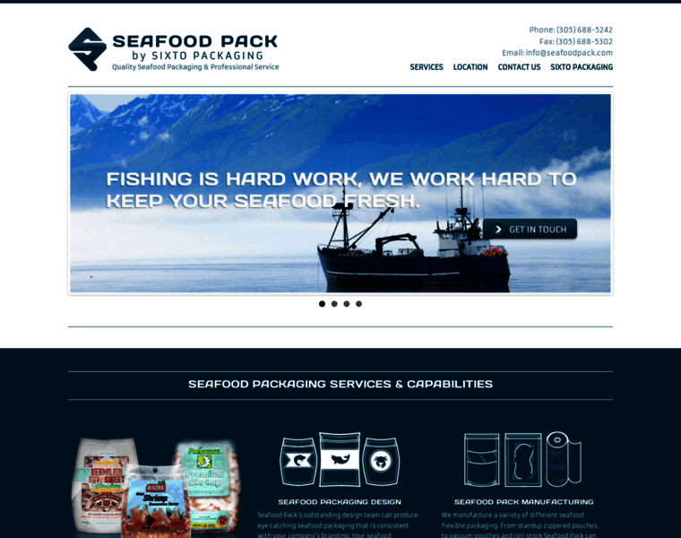 Seafoodpack.com thumbnail