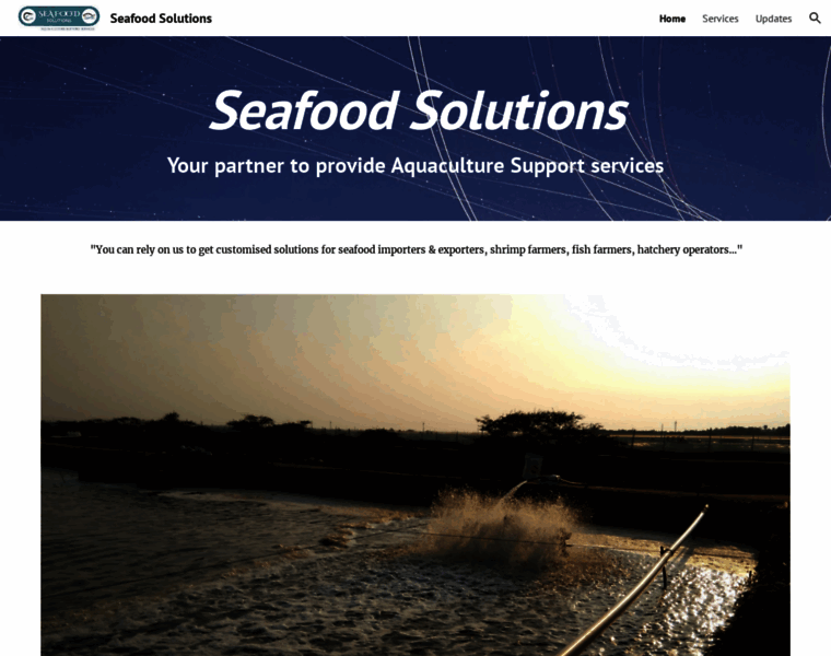 Seafoodsolutions.in thumbnail