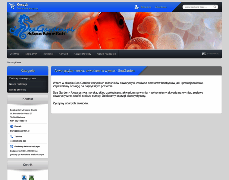 Seagarden.pl thumbnail