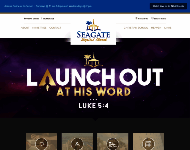Seagatebaptistchurch.com thumbnail