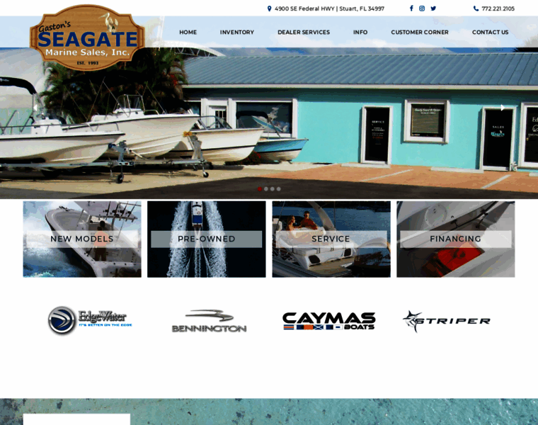 Seagatemarine.com thumbnail