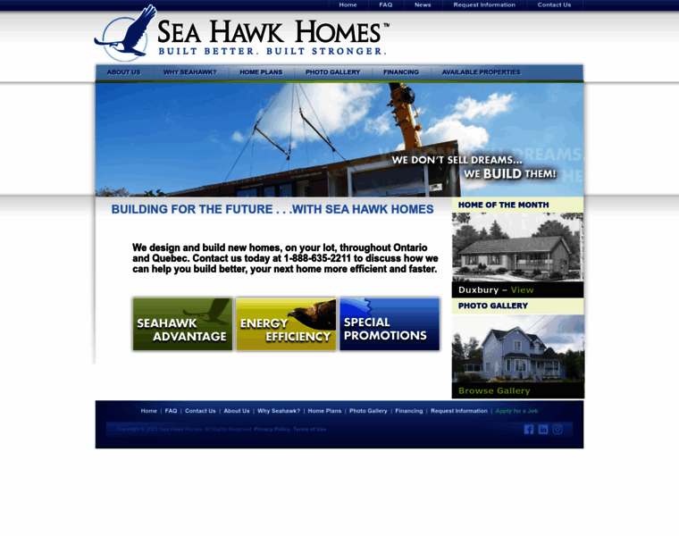 Seahawkhomes.com thumbnail