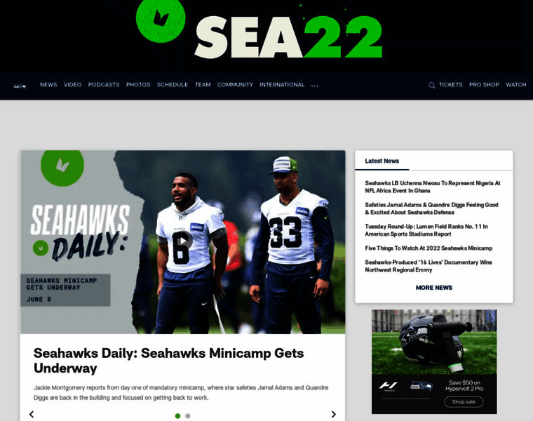 Seahawkslegends.com thumbnail