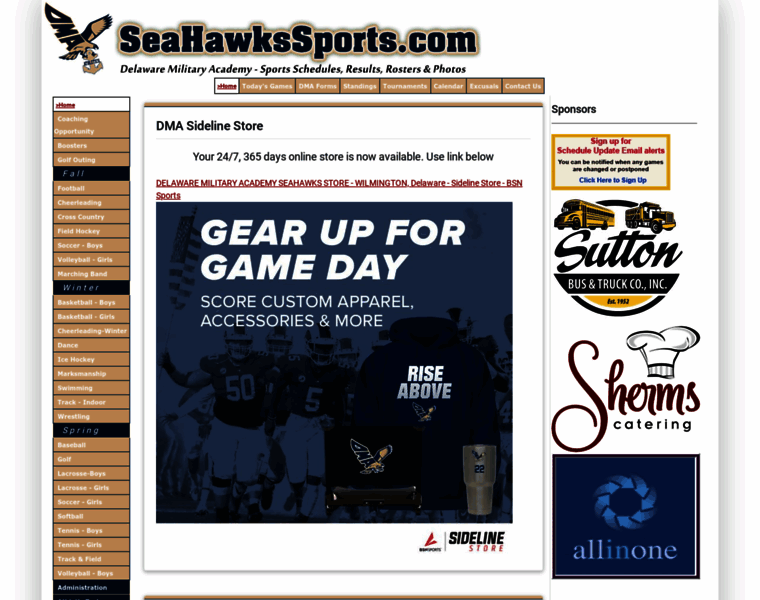 Seahawkssports.com thumbnail