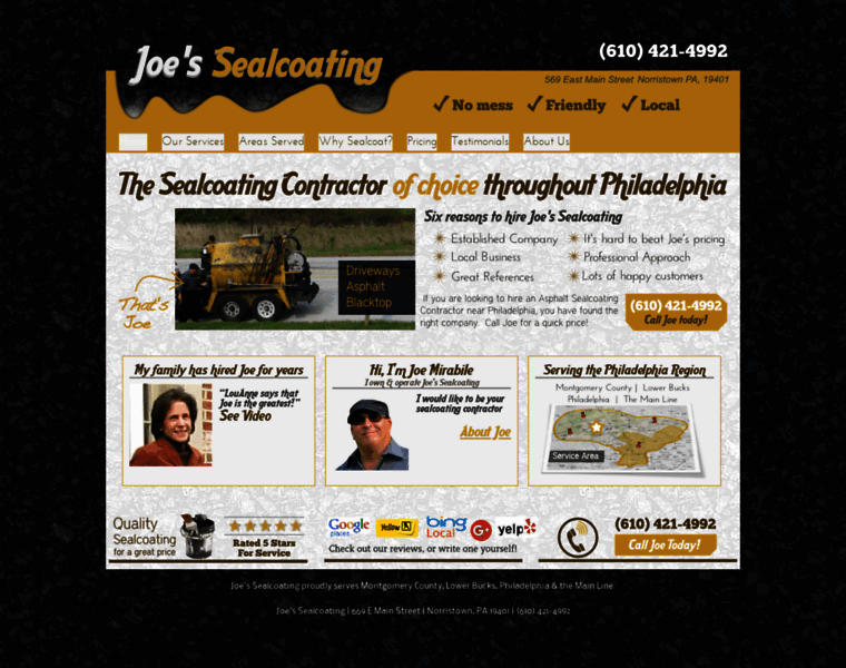 Sealcoating-joe.com thumbnail