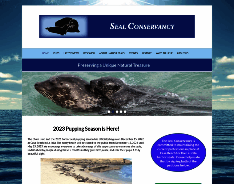 Sealconservancy.org thumbnail