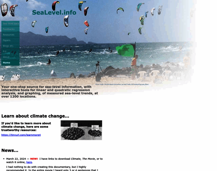 Sealevel.info thumbnail