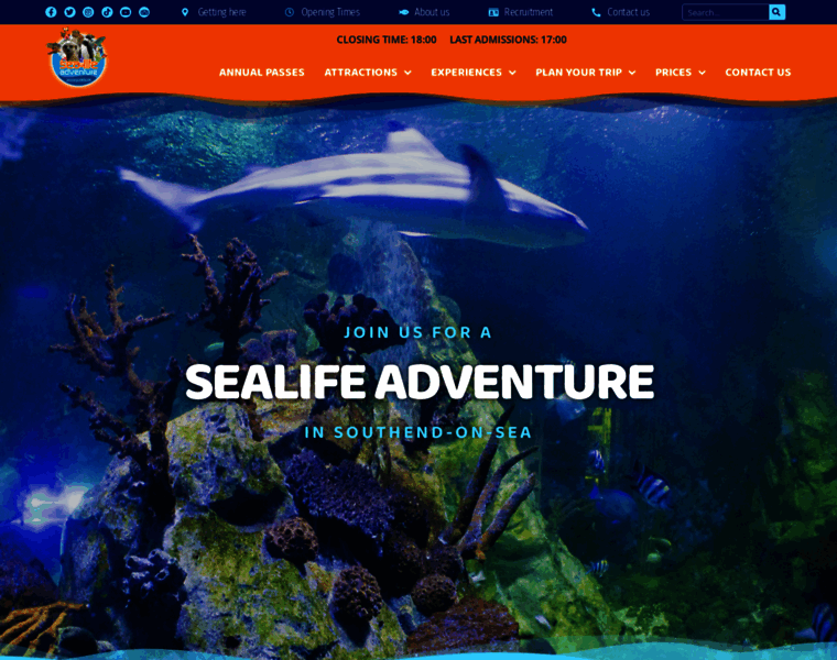 Sealifeadventure.co.uk thumbnail
