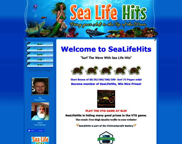 Sealifehits.com thumbnail