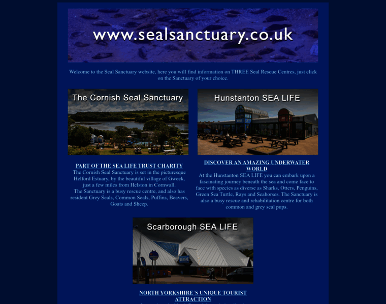 Sealsanctuary.co.uk thumbnail