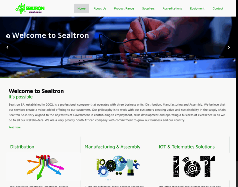 Sealtron.co.za thumbnail