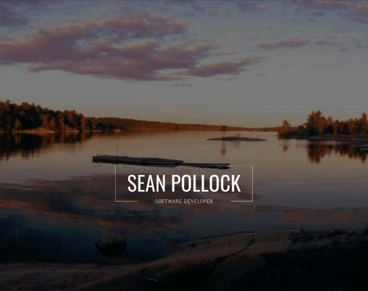 Sean-pollock.com thumbnail