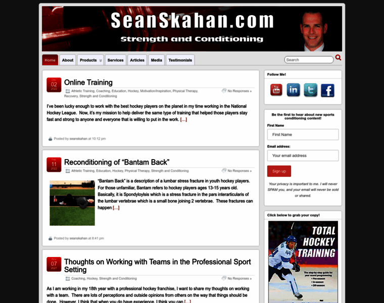 Seanskahan.com thumbnail