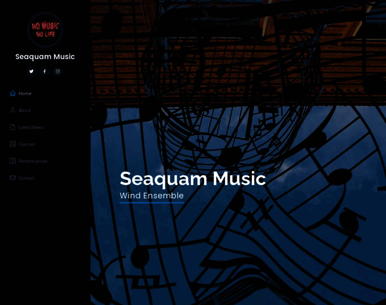 Seaquammusic.com thumbnail