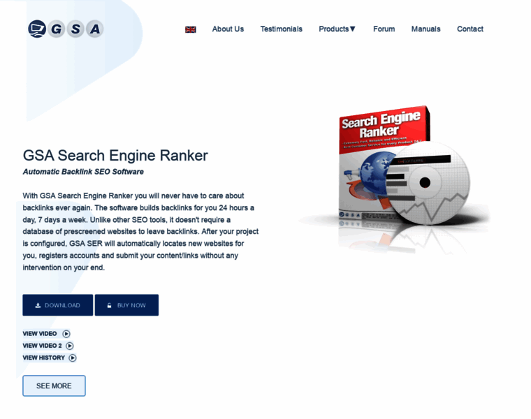 Search-engine-ranker.gsa-online.de thumbnail