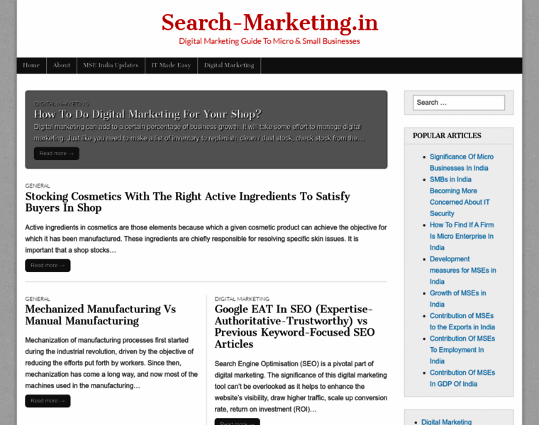 Search-marketing.in thumbnail