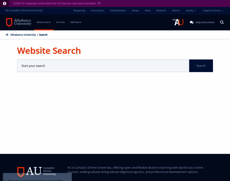 Search.athabascau.ca thumbnail